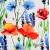 Serwetka decoupage seria TI-FLAIR maki, chabry 33x33cm